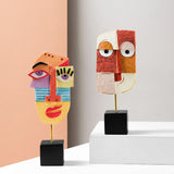 Face Expression Abstract Art Decoration