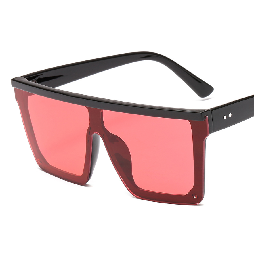 Grease Solid Shield Sunglasses