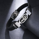 PU Leather Musically Note Bracelet