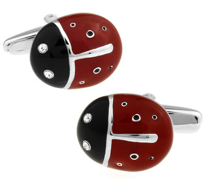 Lady Bug Quirky Cufflinks