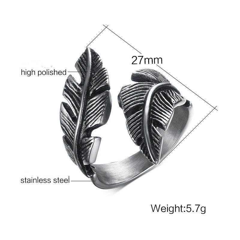 Anillo de fundición de plumas de acero inoxidable
