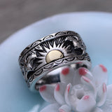 Vintage Indian Eagle Silver Ring