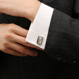 Classic Marble Patterned Cufflinks