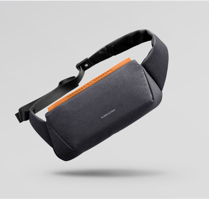 Sporty Water Repellent Polyester Crossbody Bag