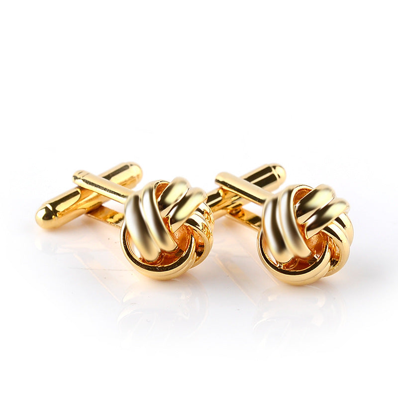 Minimalist Knot Style Cufflinks