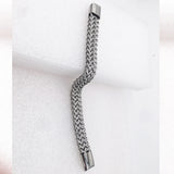 Double Row Keel Magnet Buckle Chain Bracelet