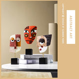 Face Expression Abstract Art Decoration