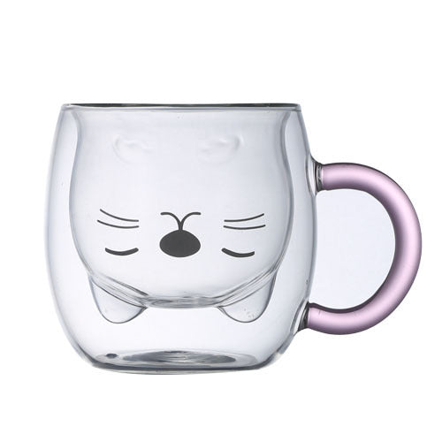 Transparent Bear Shape Unique Cup