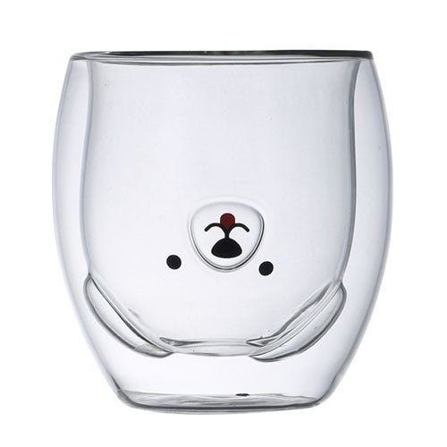 Transparent Bear Shape Unique Cup