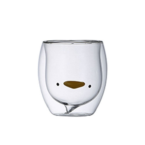 Transparent Bear Shape Unique Cup