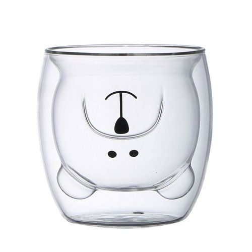 Transparent Bear Shape Unique Cup