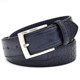 Casual Crocodile Pattern Leather Belt