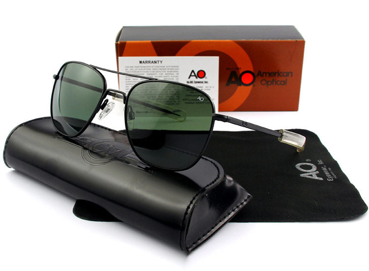 Anti-UV Aviator Square Sunglasses