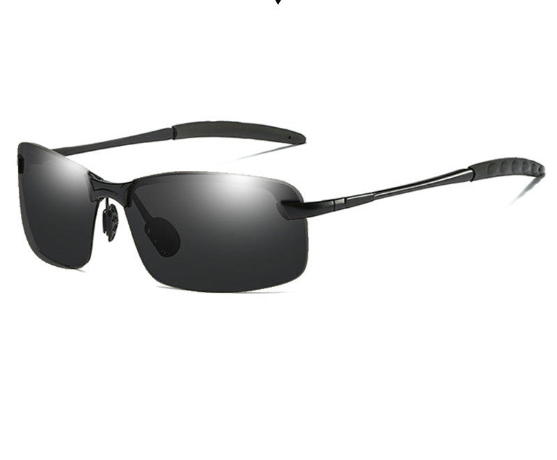 Semi Rimless Polarized Sunglasses