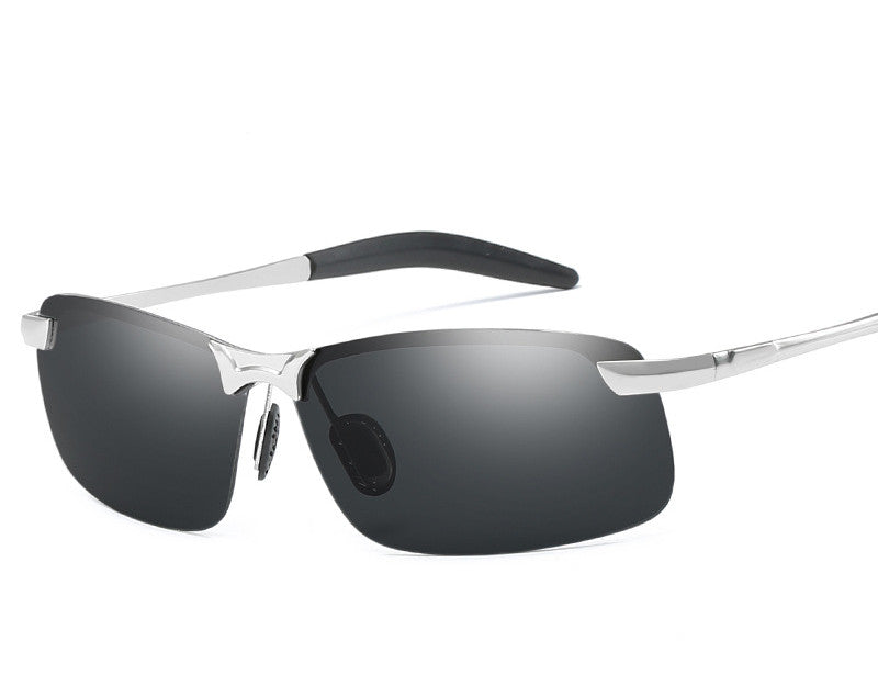 Semi Rimless Polarized Sunglasses