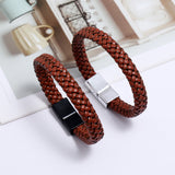 Casual Simple Braided Leather Bracelet