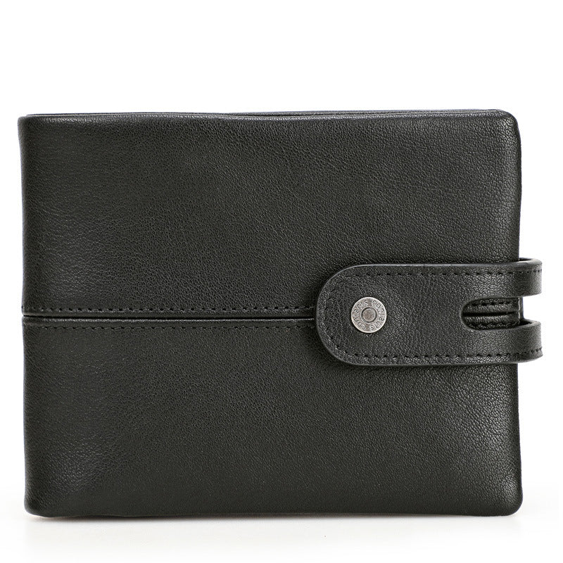 Vintage Leather Bifold Wallet