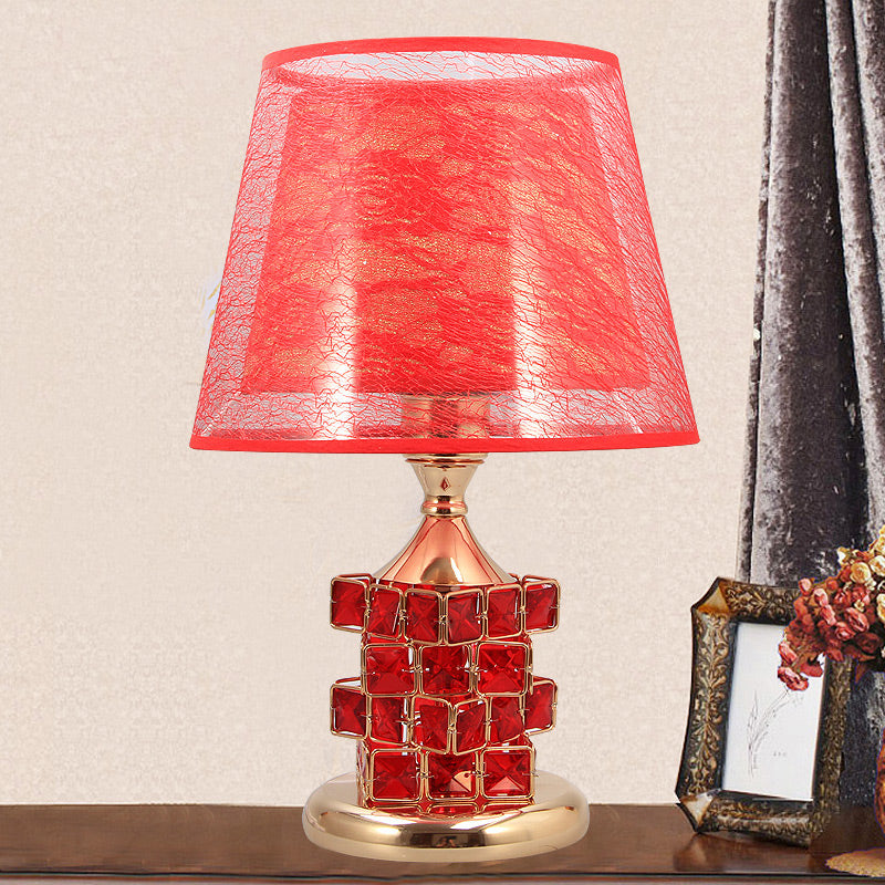 Luxury Gold Flower Pattern Lamp