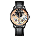Round Classic Look Mechanical Watch