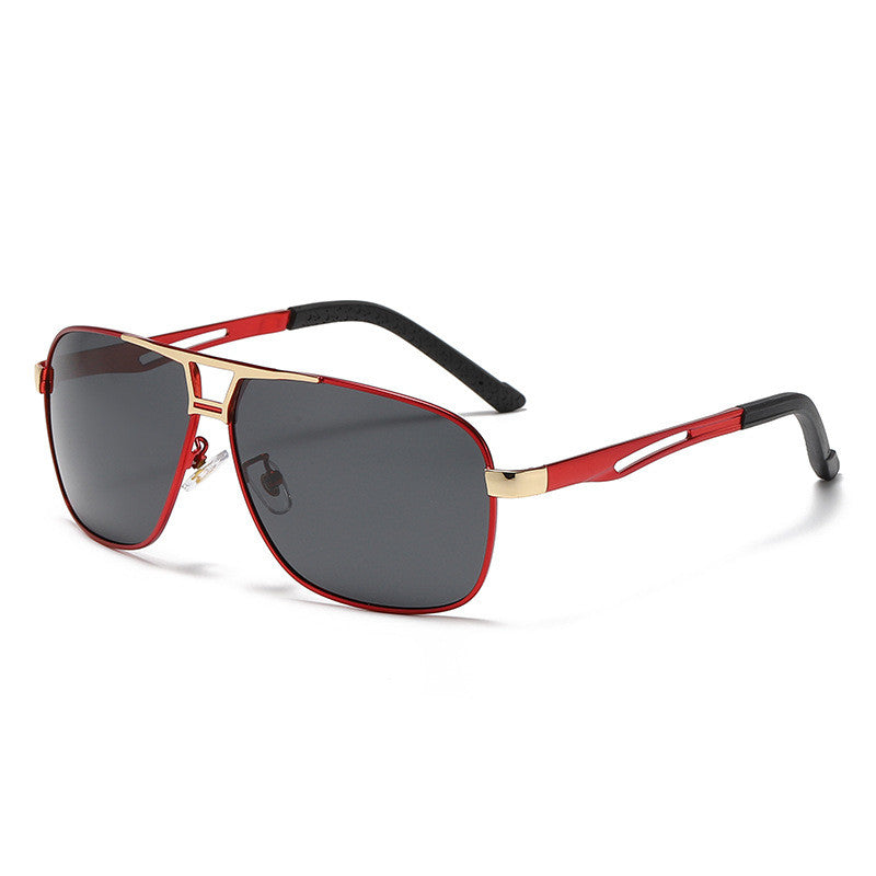Holed Frame Aviator Sunglasses