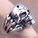 Skull & Bones Titanium Steel Ring