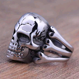 Skull & Bones Titanium Steel Ring