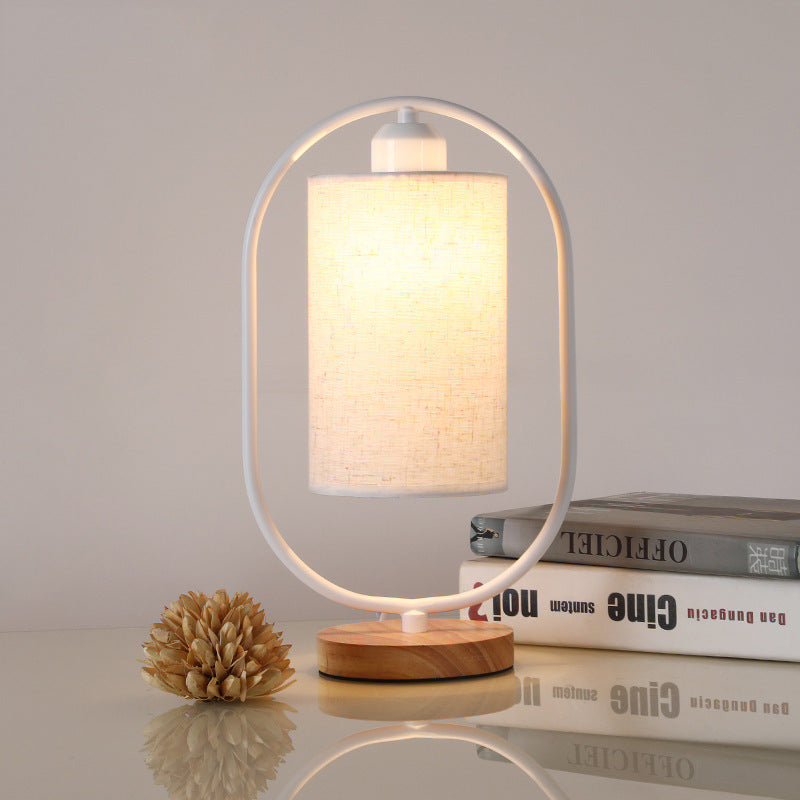 Oval Cube Solid Table Lamp