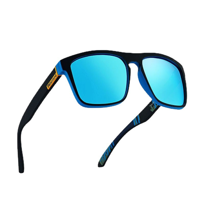 Polarized Retro Sports Square Sunglasses