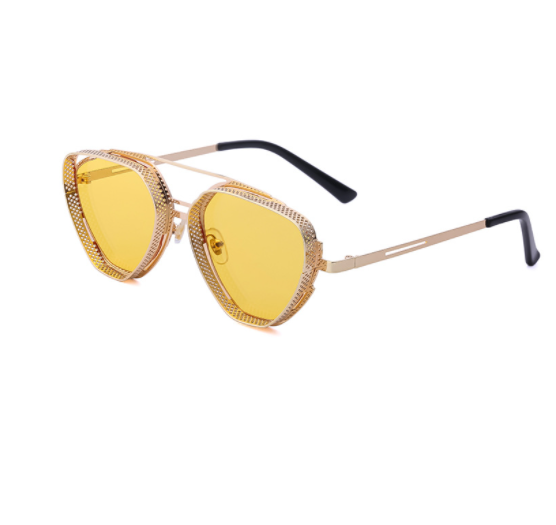 Polycarbonate Polygon Men's Sunglasses