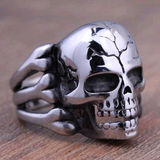 Skull & Bones Titanium Steel Ring