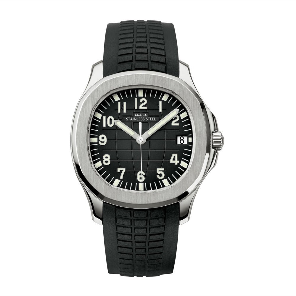 Watch pour hommes en quartz de sports en caoutchouc
