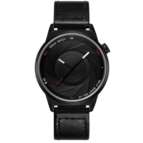 Twirl Design Stainless Steel Watch