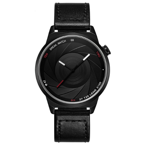 Twirl Design Stainless Steel Watch