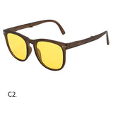 Trendige faltbare Wayfarer -Sonnenbrille