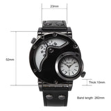 Casual Dual Time Zone Quartz watch