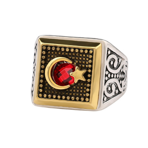 キング クイーン クラウン シグネット リング