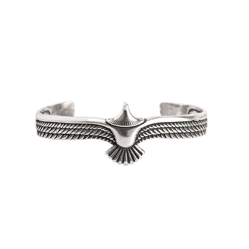 Bracelet manchette de style aigle