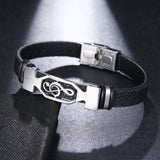 PU Leather Musically Note Bracelet