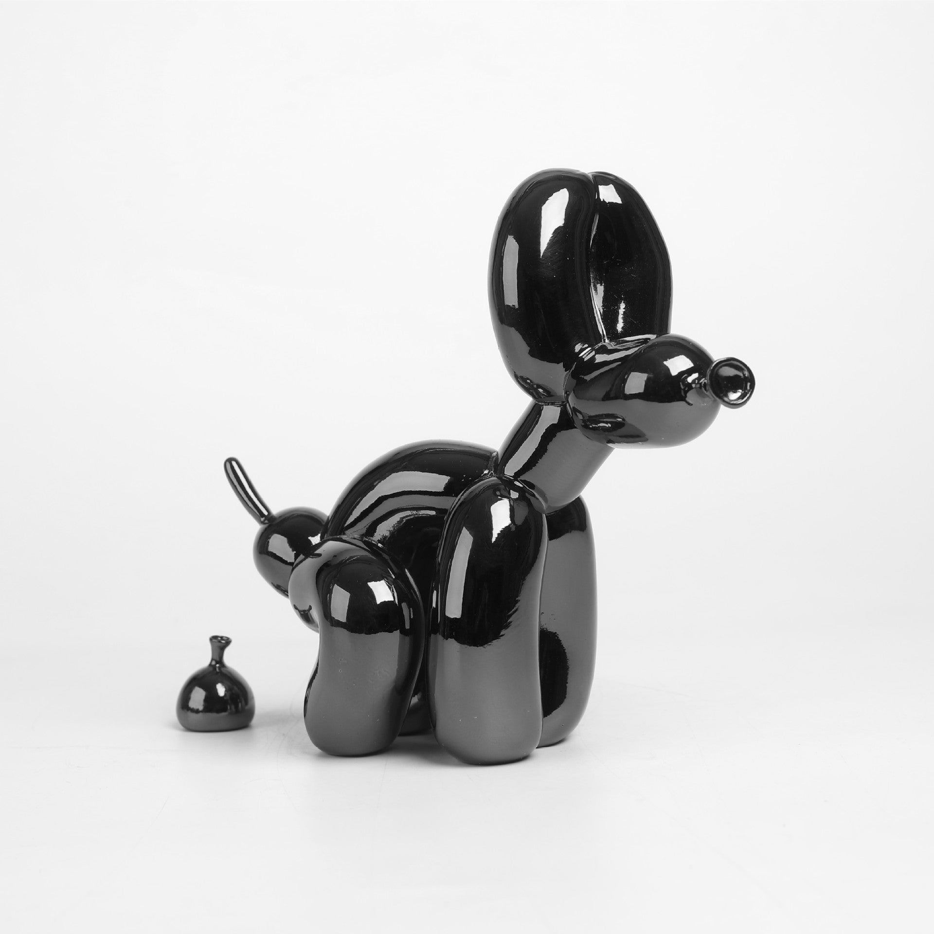 Mini Poop and Dog Balloon Sculpture