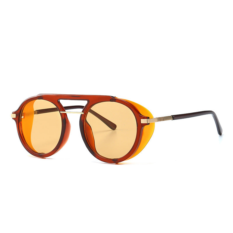 Resin Lens Windproof Retro Sunglasses
