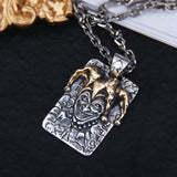 925 Sterling Silver Joker Pendant