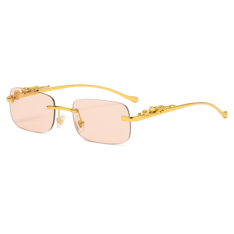 Lans lunettes de soleil du Temple de la tête carrée