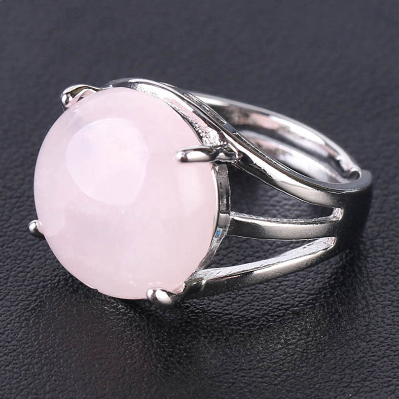 ラウンドストーンコッパーリング