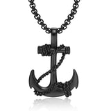Anchor Titanium Steel Necklace