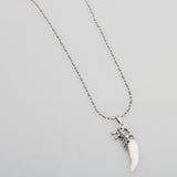 Wolf Fang Alloy Necklace