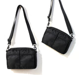 Small Black Nylon Cloth Shoulder Bag