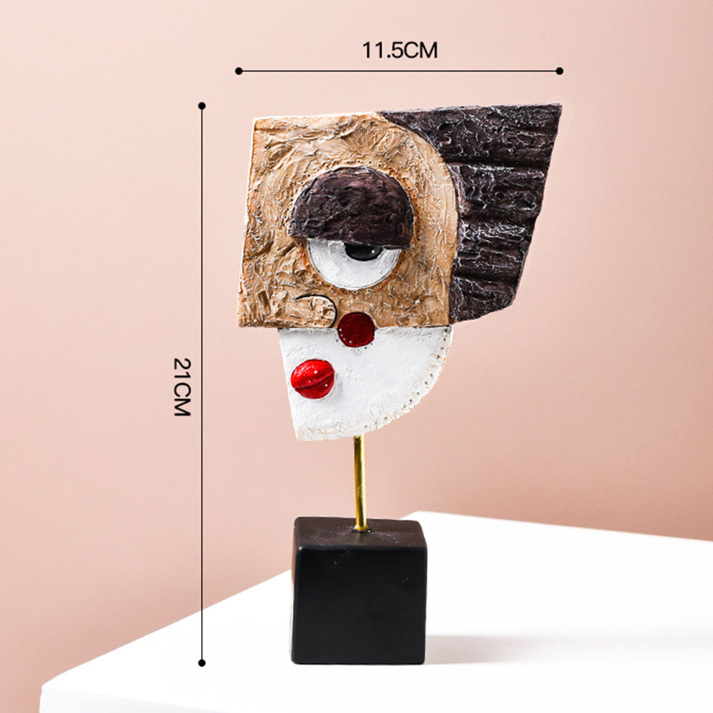 Face Expression Abstract Art Decoration