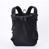 Casual Black Oxford Cloth Large Capacity Backpack