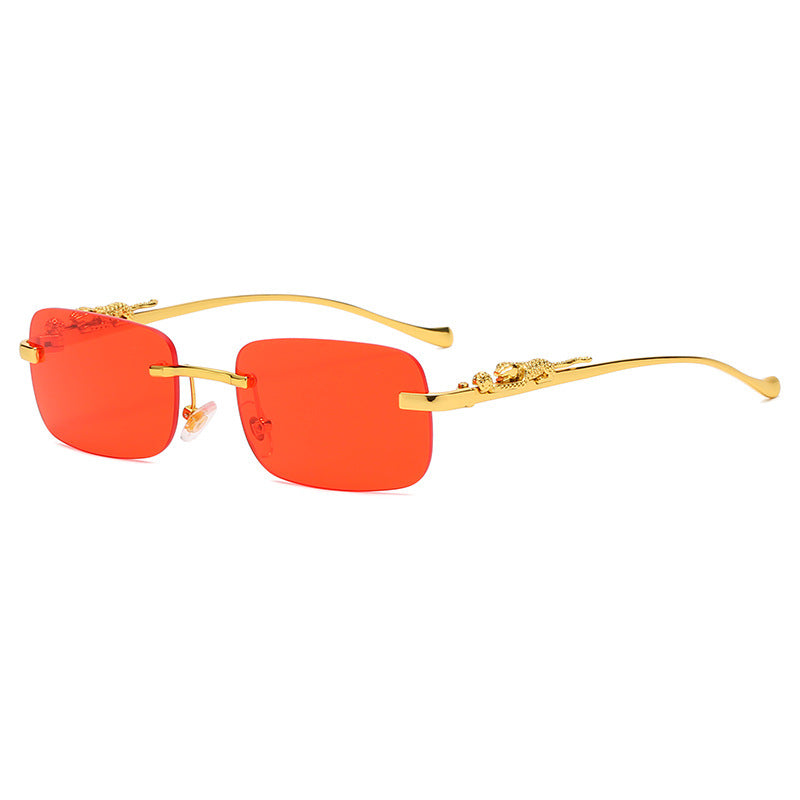 Lans lunettes de soleil du Temple de la tête carrée
