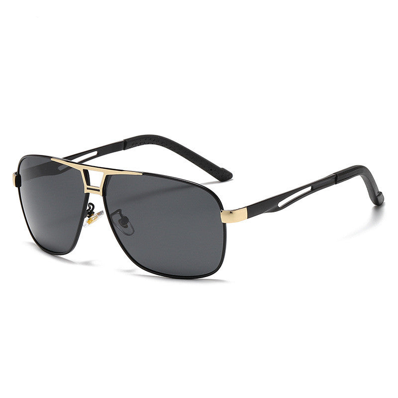 Holed Frame Aviator Sunglasses